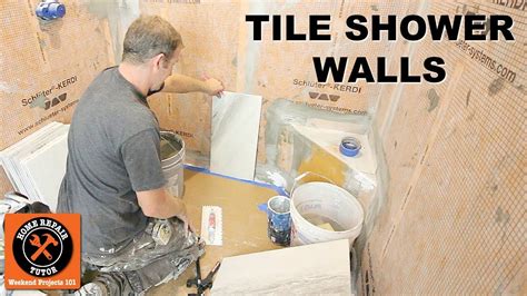 How To Install 12×24 Porcelain Tile On A Shower Wall